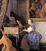 Lady Seated at a Virginal